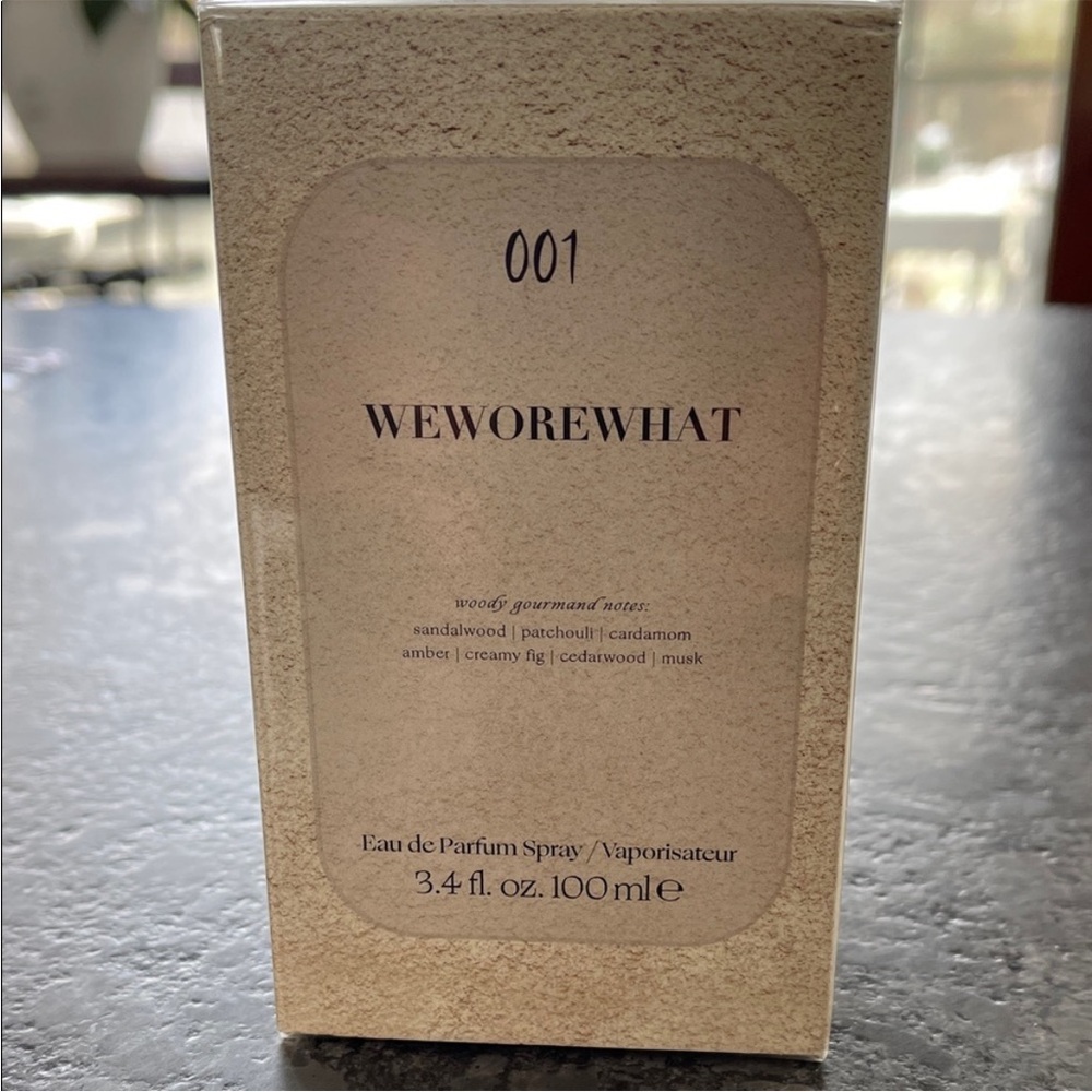 WeWoreWhat Beige Textured Box